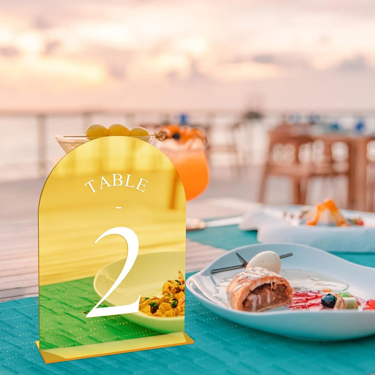Wedding Table Numbers 1-50 Hire