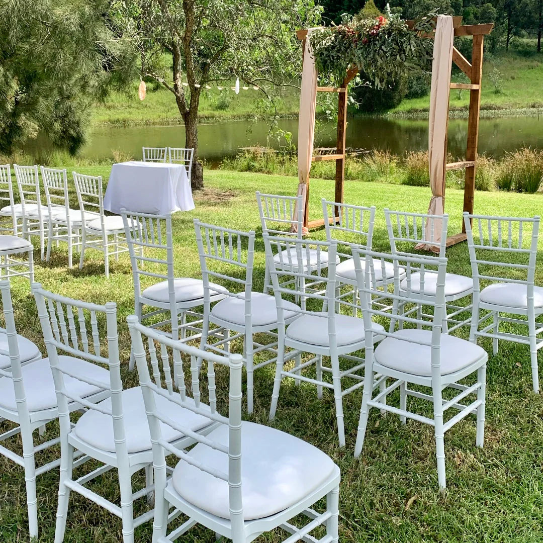 White Tiffany Chairs – Elegant Seating for Every Occasion