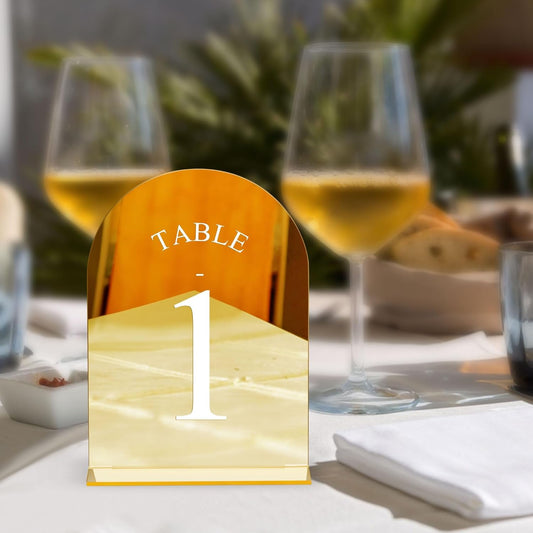 Wedding Table Numbers 1-50 Hire
